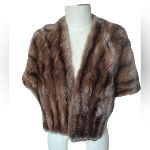 1950’s Mink Fur Shawl